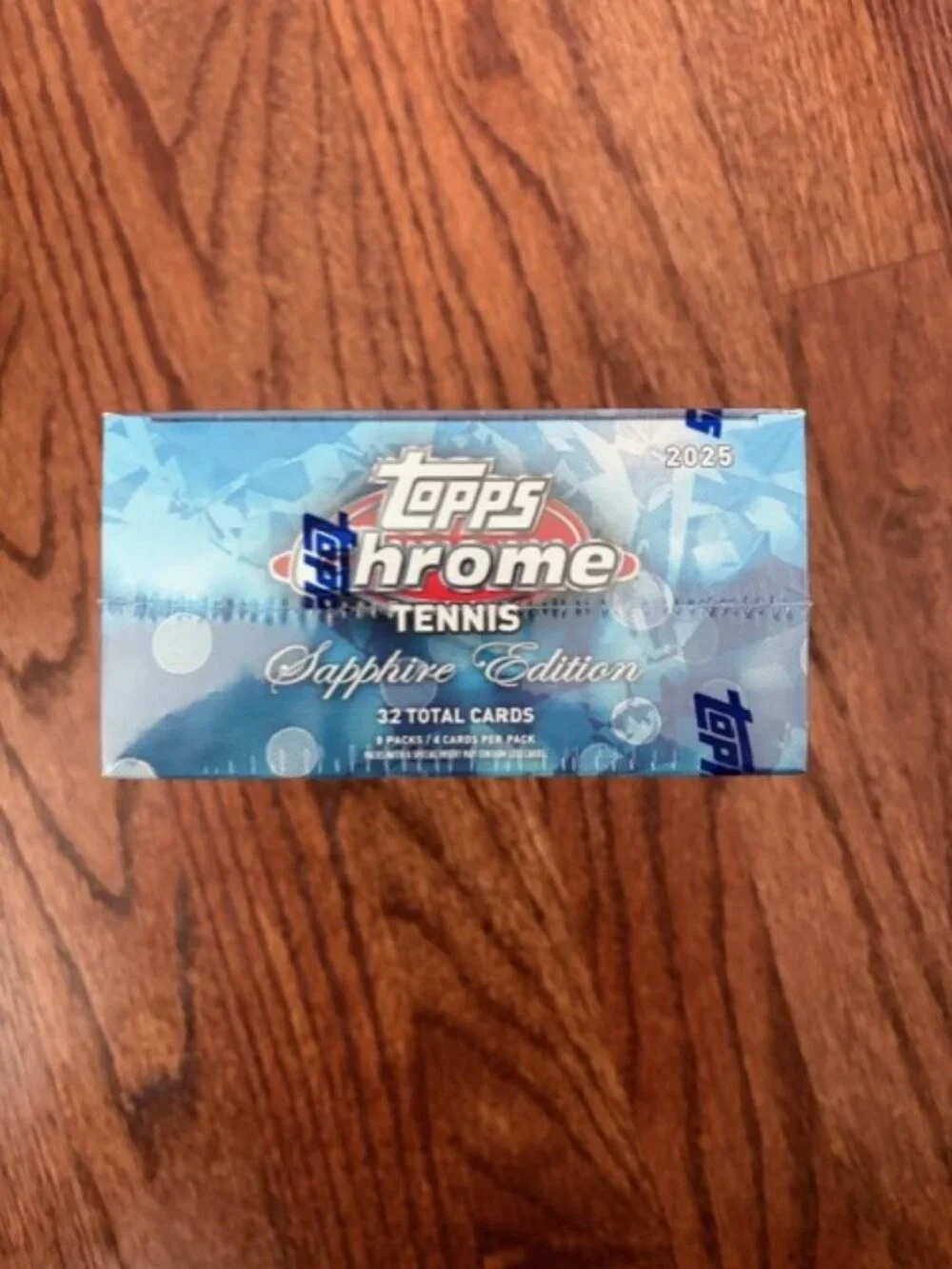 2025 Topps Chrome Sapphire Tennis Hobby Box Sealed Auto Rookie Cards - Picture 3 of 7